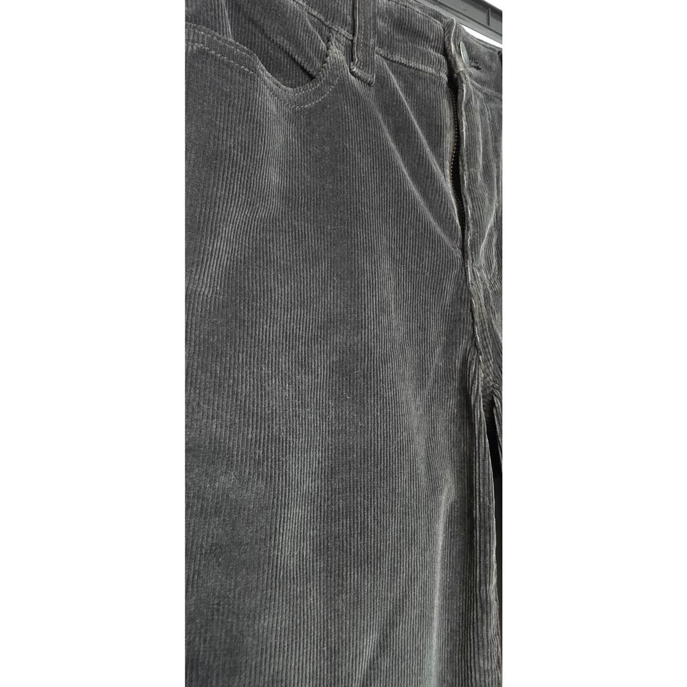 American Eagle Corduroy Pants Women 4/27W Charcoal High Rise Jegging NWT - Picture 2 of 6